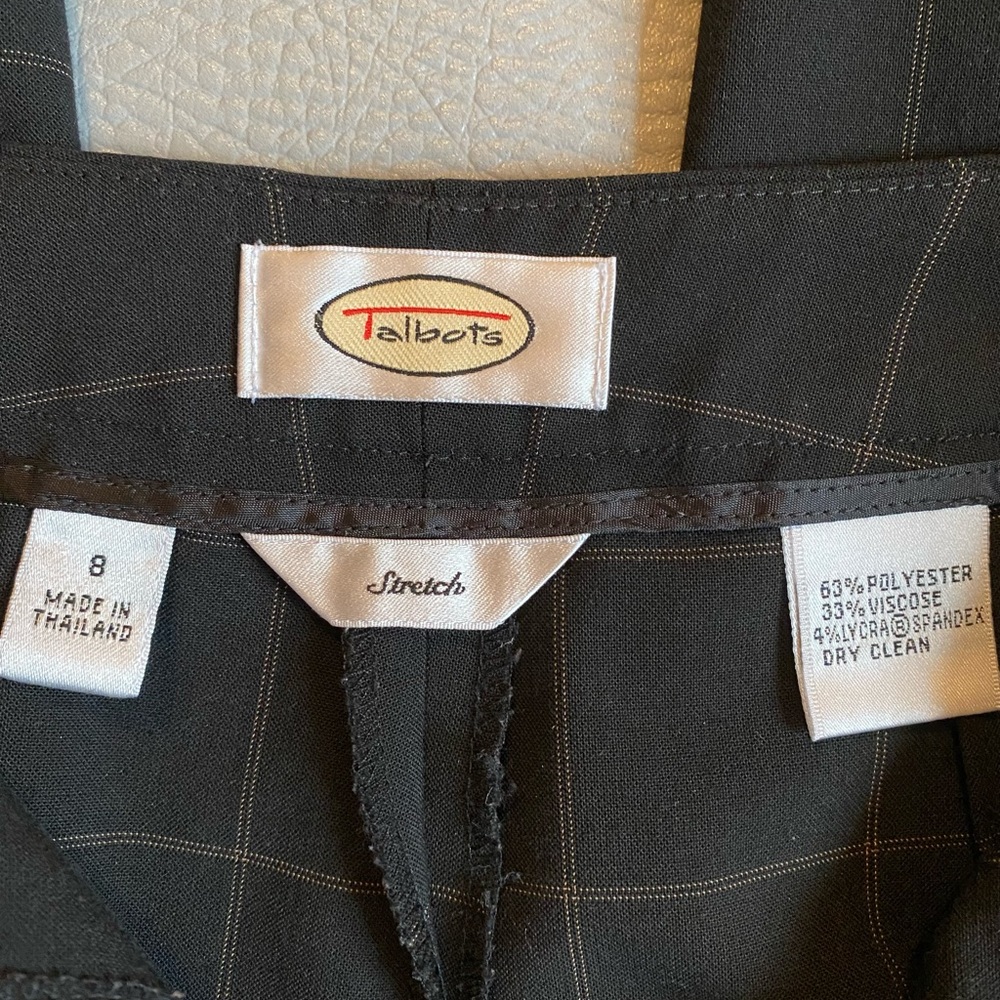 Talbots Black Stretch Trousers